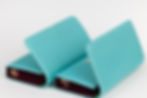 Thumbnail: Isabel in Aqua with Burgundy Gold Flowers