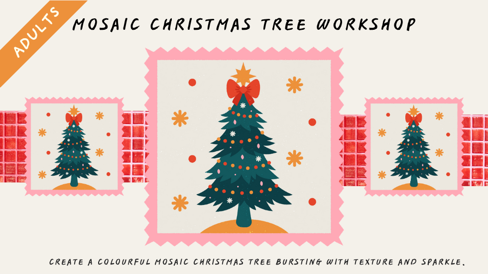 Mosaic Christmas Tree Workskop