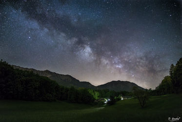 Un moment sous les étoiles.
