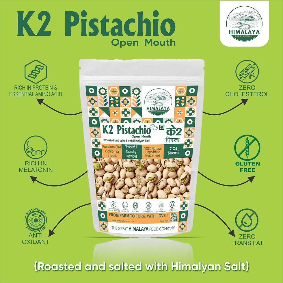 Thumbnail: Great Himalaya- K2 Pistachio (Roasted & Salted with Himalayan Pink Salt)