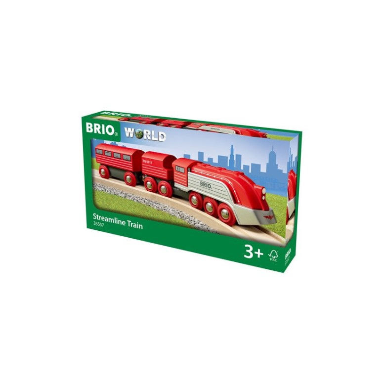 BRIO- Streamline Train 3 Pieces