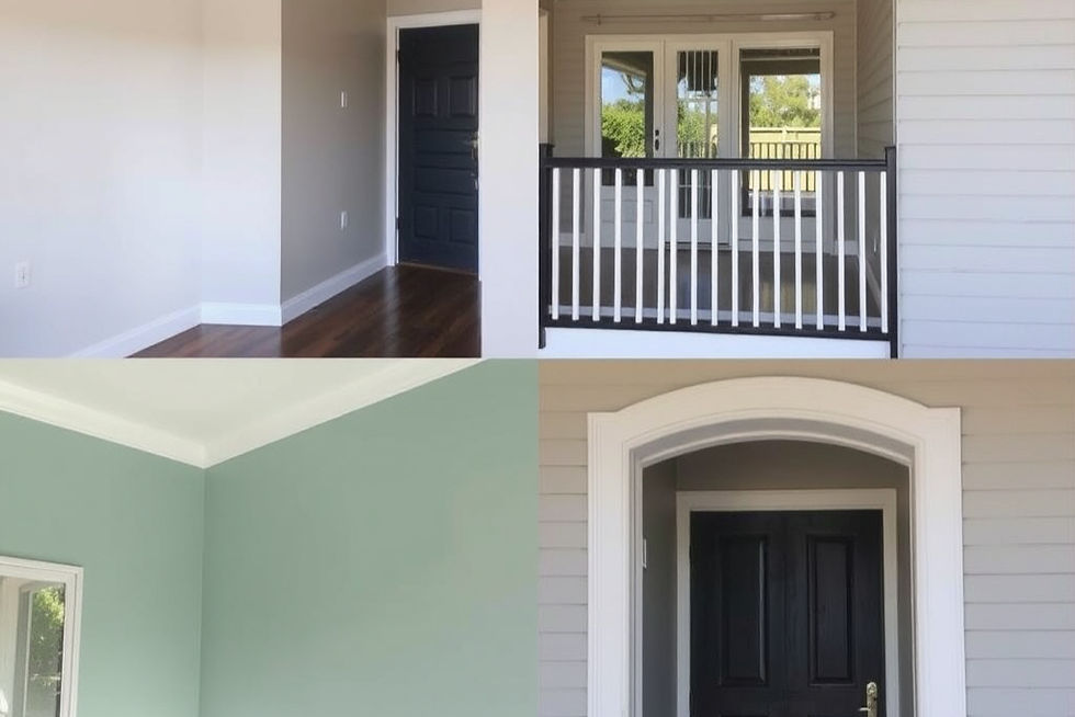 Interior Painting_ Walls, ceilings, doors, trims, feature walls, and decorative finishes t