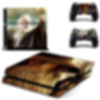 A PS4 skin showing a portrait of Gandalf from the Lord of the Ring