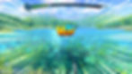A screenshot of the Fishing Star World Tour minigame that uses Labo controls
