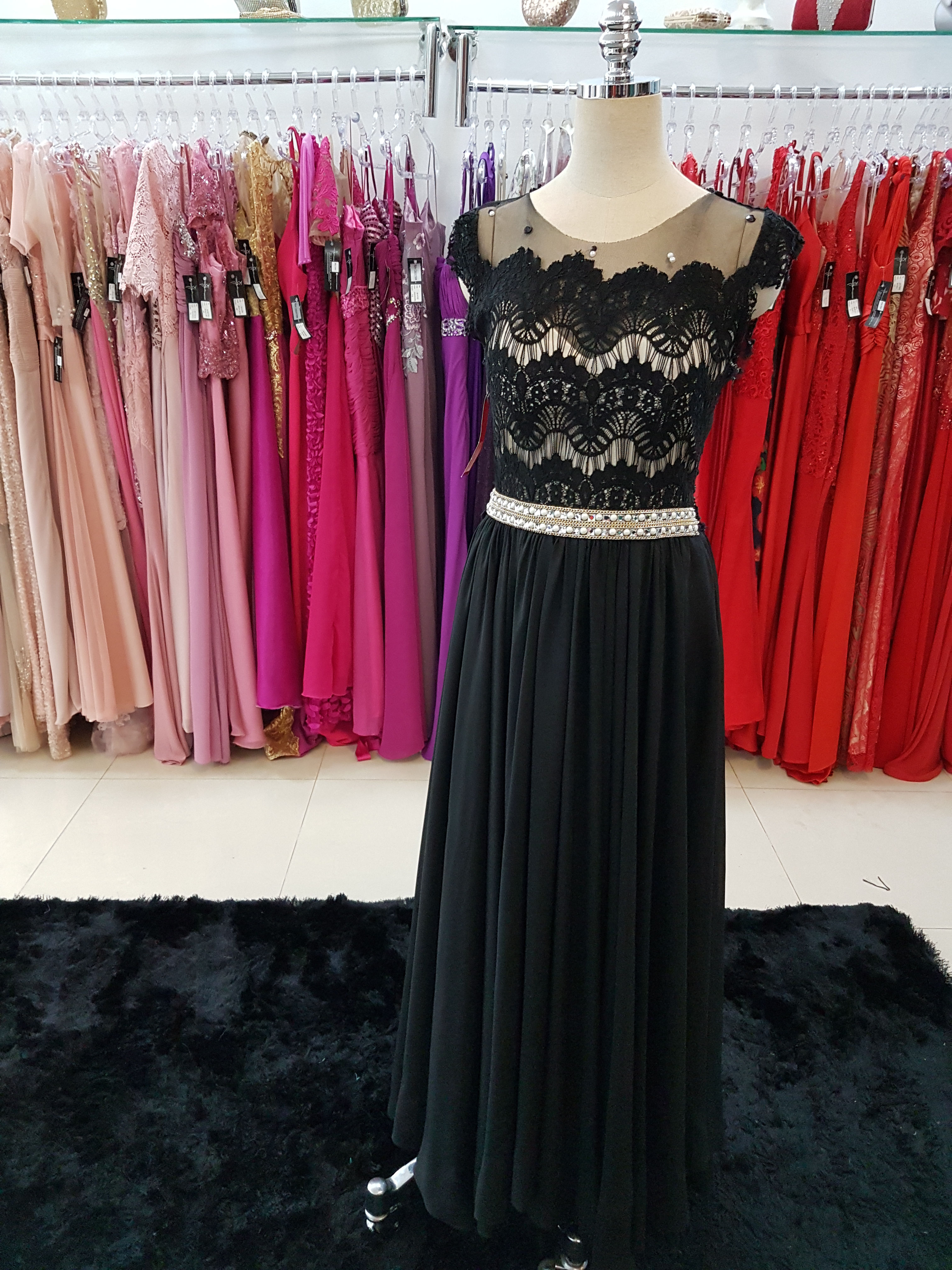 Vestido Largo Chiffon Tam P