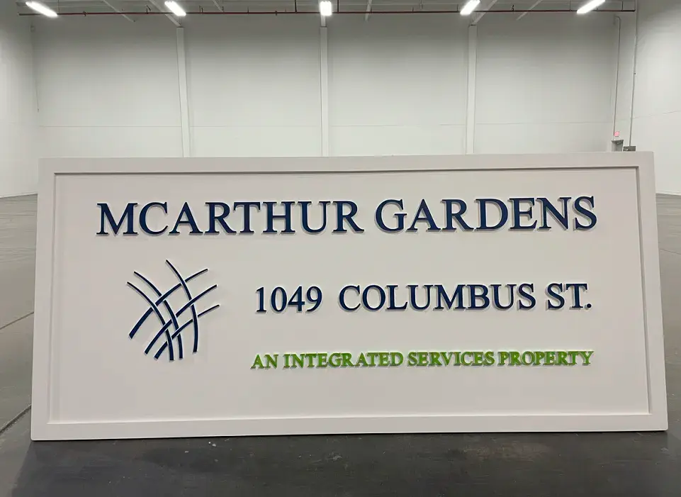 Foam Routed Signs MOD001