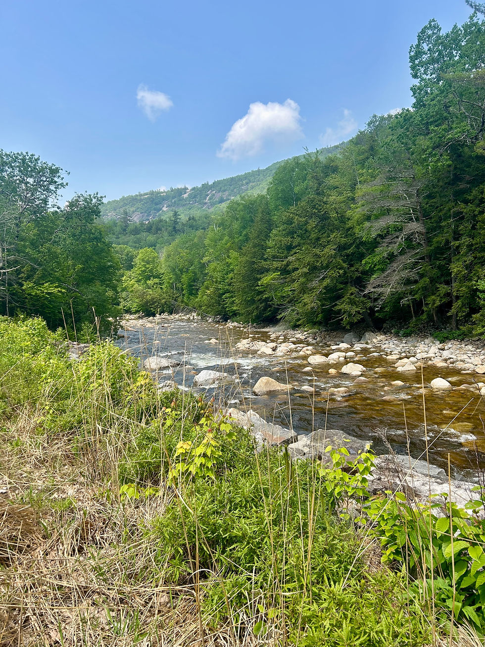 Biking to Waterville Valley