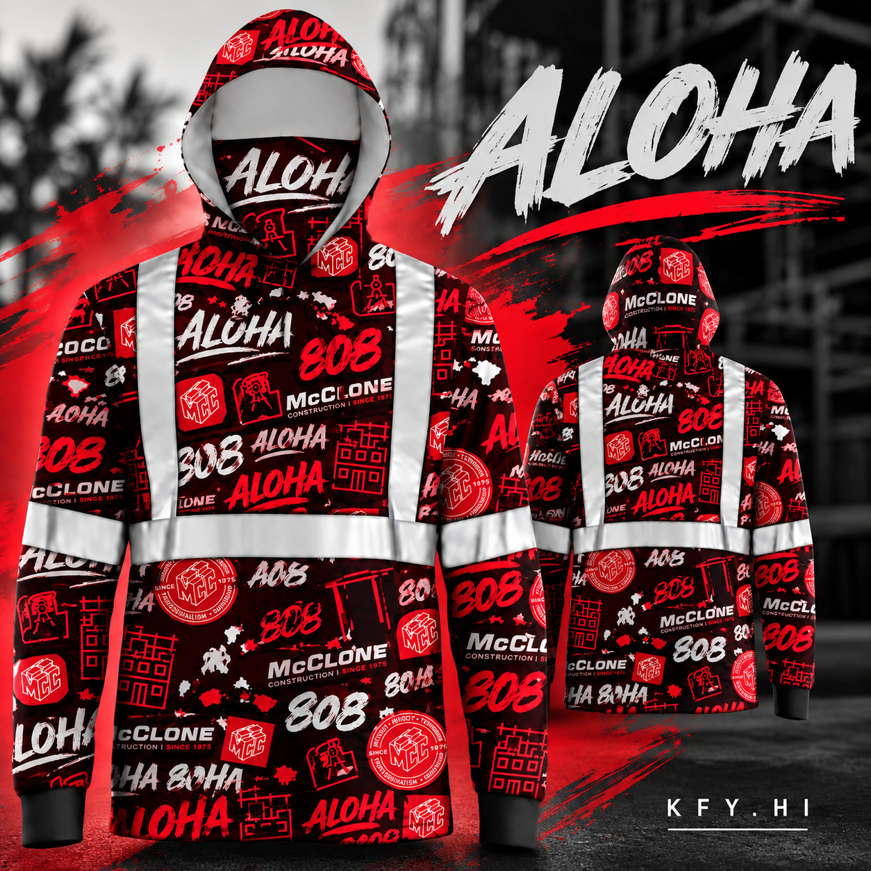 KFY.HI x RED MCCLONE REFLECTOR