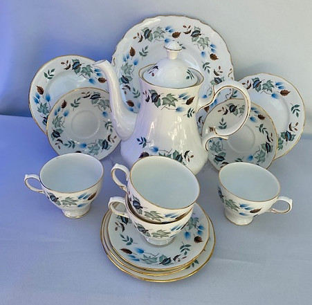 Colclough Linden Tea set