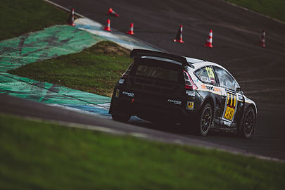 Roberts Vitols wins 5 Nations British Rallycross Championship Supercar race in Knockhill
