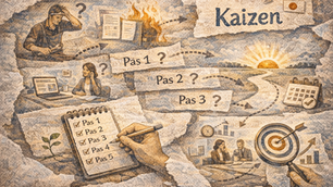 Kaizen : comment la théorie des petits pas peut transformer votre projet professionnel