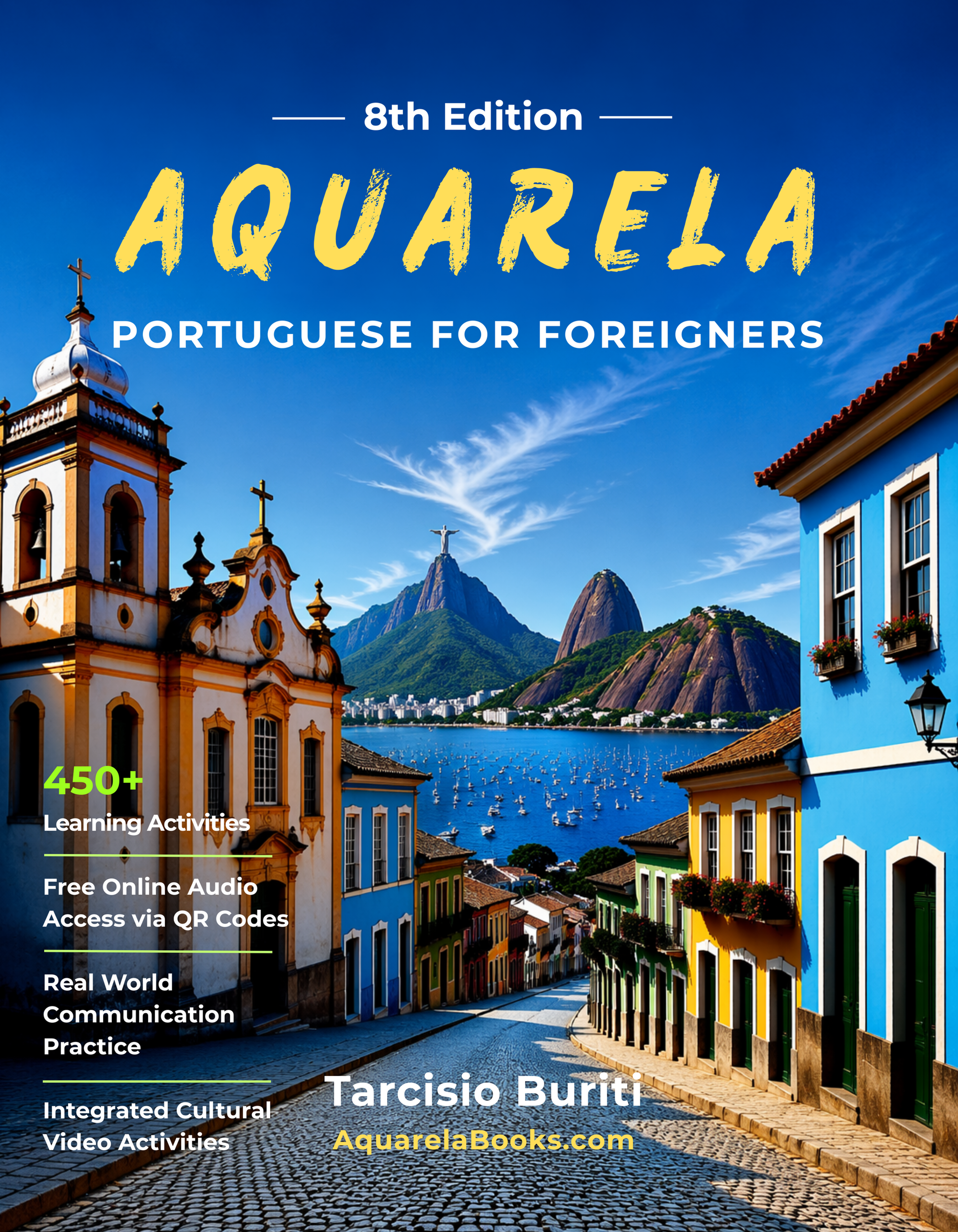 Aquarela Portuguese for Foreigners – 8th Edition (2026)   Paperback