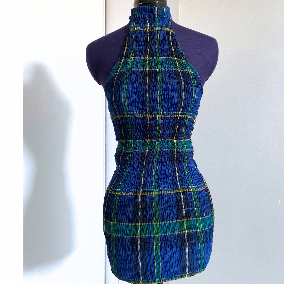 Миниатюра: robe moulante madras