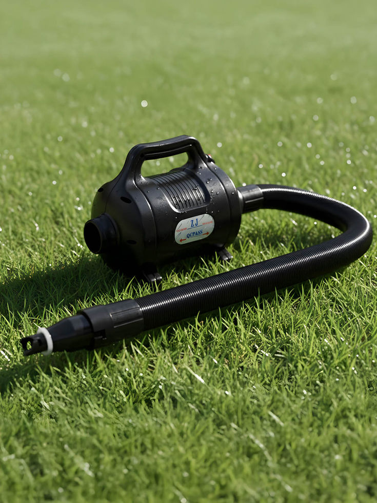 BUNK HOUSE INFLATOR IN FIELD