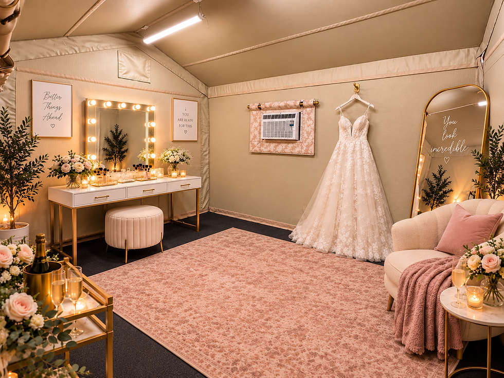 Bridal retreat interior photo for the Bunk House