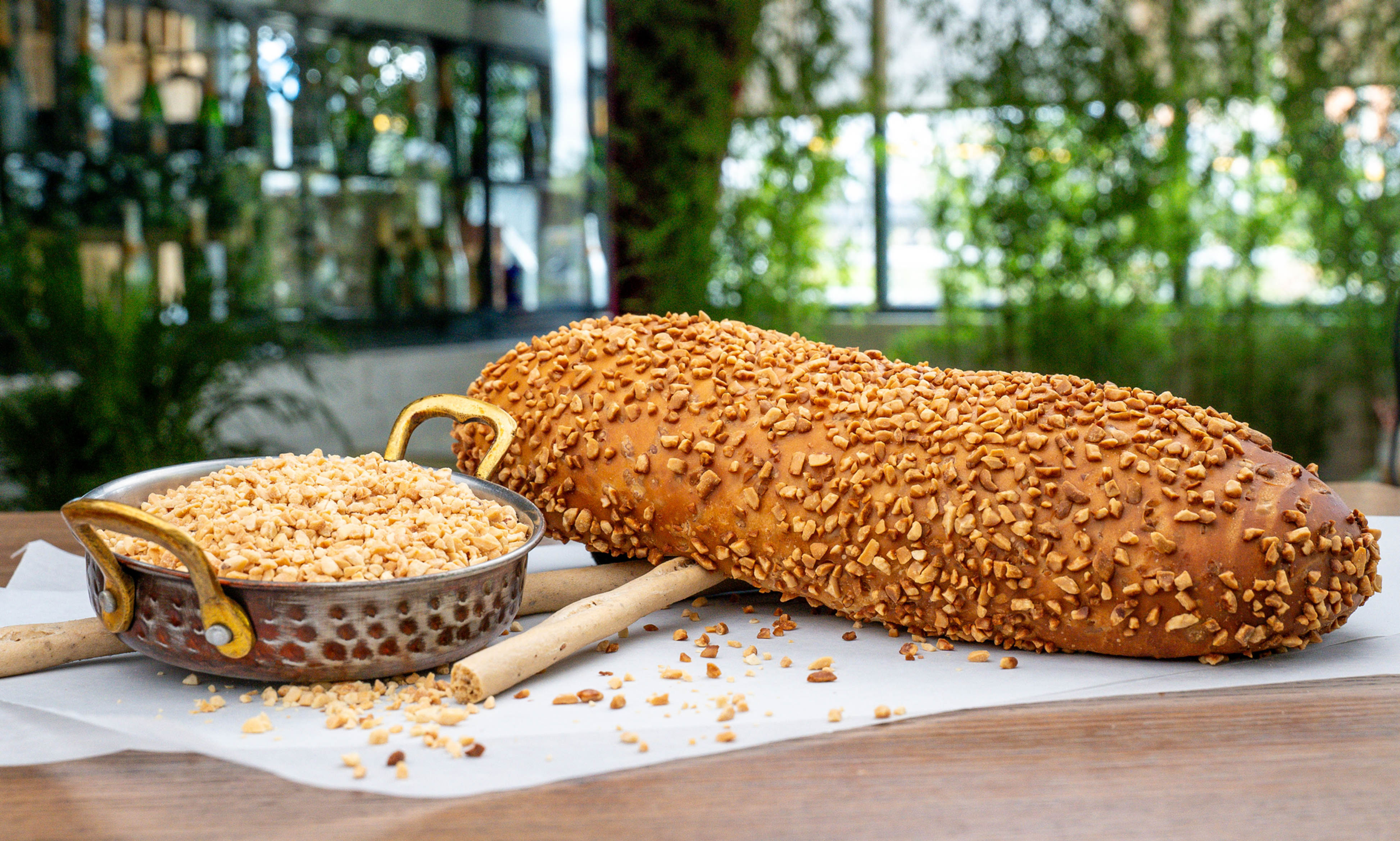 Pan de Manjar Blanco y Maní