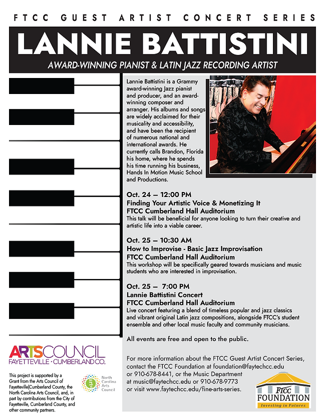 Lannie Promo at the Fayetville College