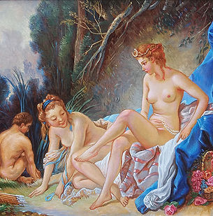 Diana - Huile sur toile