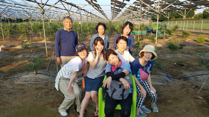 陶芸仲間（兄の）、賑やかで、楽しいひとときでした。