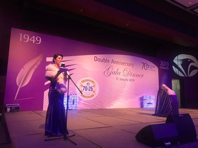 「香港特許秘書公會」Double Anniversary Gala Dinner