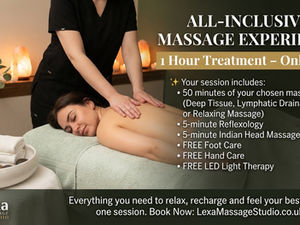 ✨ The Ultimate All-In-One Reset at Lexa Massage Studio 🌿