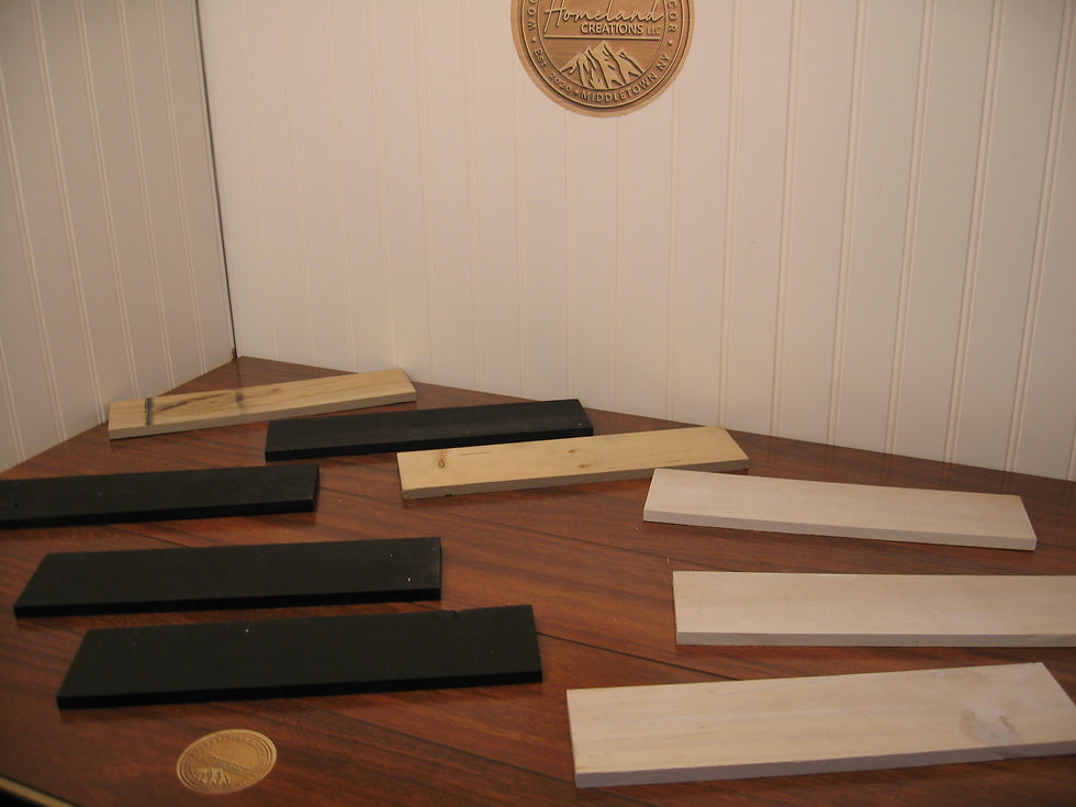 Thumbnail: Little wooden plaque signs