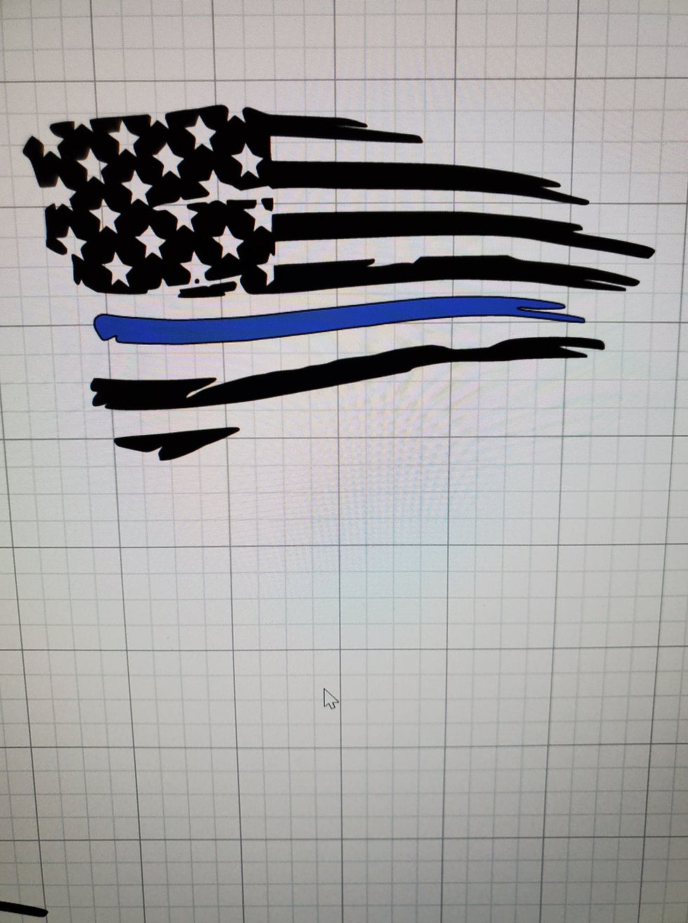 Thumbnail: Decals Thin Blue Line / Red Line Flags