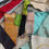 Thumbnail: Kimono Obi Silk Fabric Remnants Bundle – Assorted Patterns, Sizes & Colours
