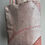 Thumbnail: Silken Pink Glow Chrysanthemum Vintage Silk Kimono Tote Bag / 桃色の菊のトートバッグ