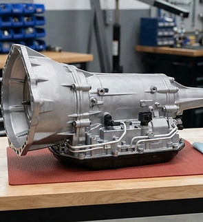 transmission on bench with clean area.jpg