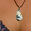 Thumbnail: Pendant - Desert Stone Egypt - unique - white - grey - beige color - 8.6 g