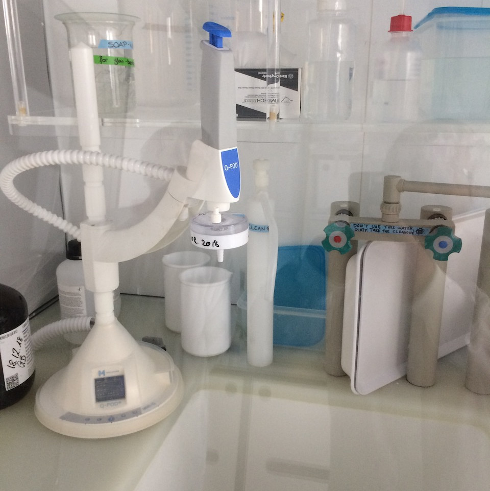Ultra-pure water supply