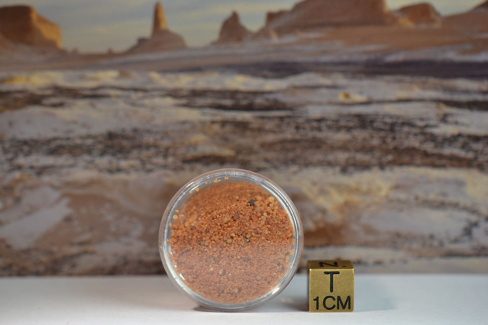 SAHARA SAND sample EGYPT - from Gilf Kebir Region - Wadi Hamra - 12.5 g