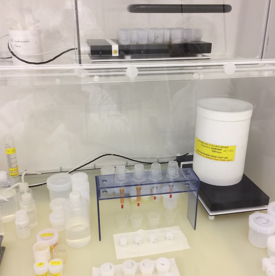 Laminar flow working hood