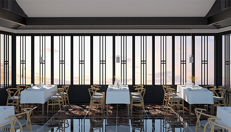 6. Restaurant Design - Dining Area ( 4 S