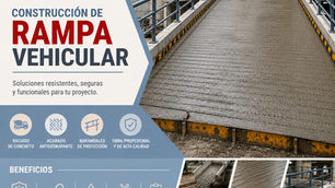 Construcción de Rampas Vehiculares de Concreto