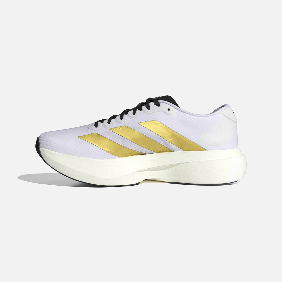 Thumbnail: Adidas Adizero EVO SL Sneakers JQ4441 white, matte gold inner side panel