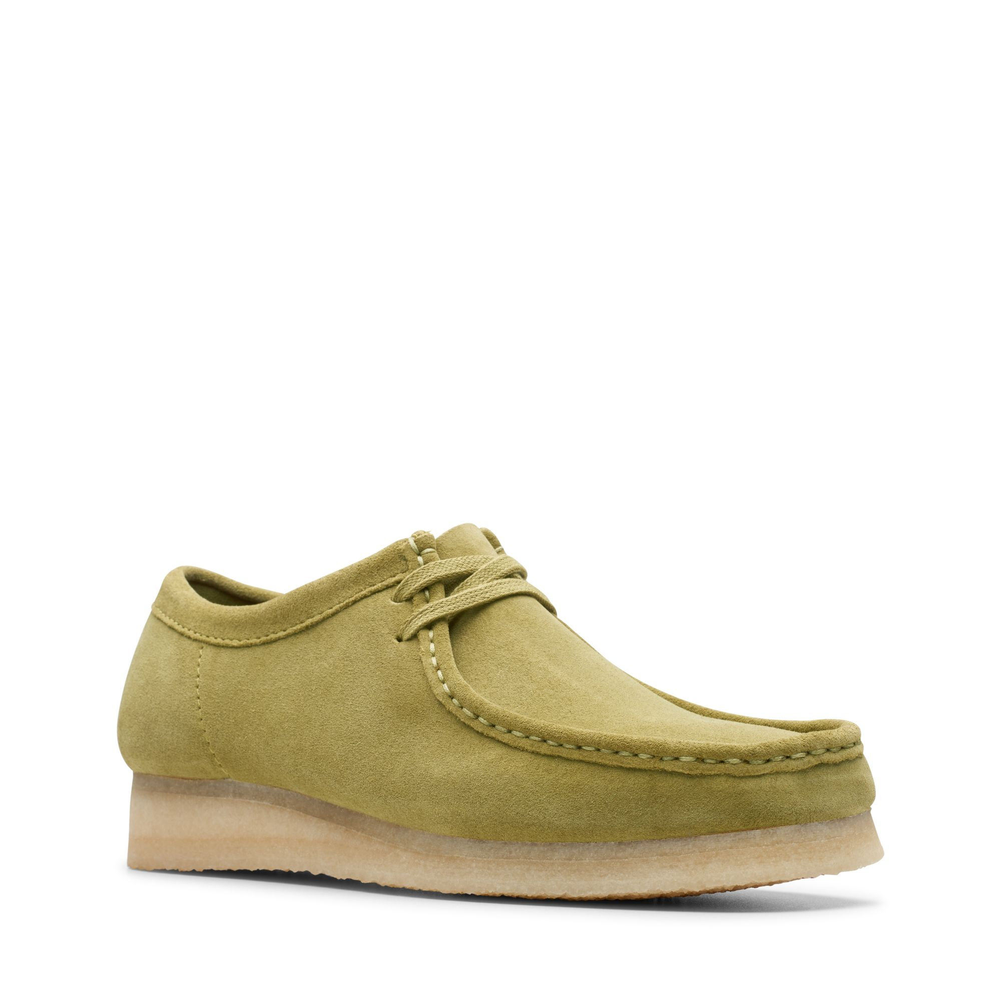 green clark wallabees