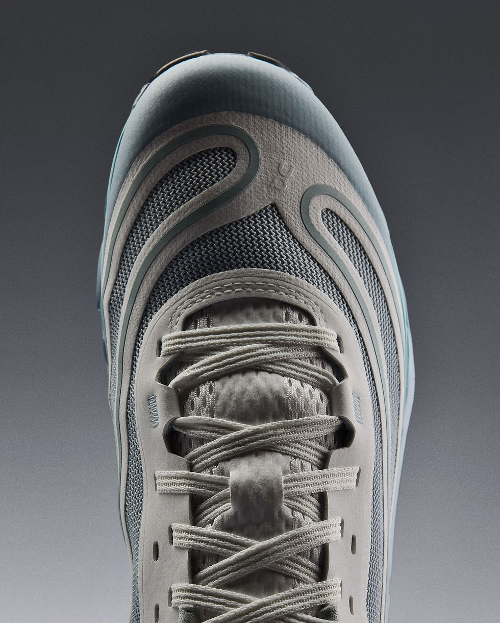 On Cloudflow 5 AD Ikon Women's Sneakers in hail, white top toe