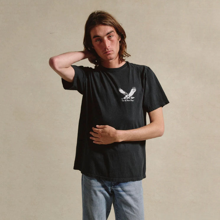 One of These Days Screaming Eagle T-Shirt in Washed Black colorway