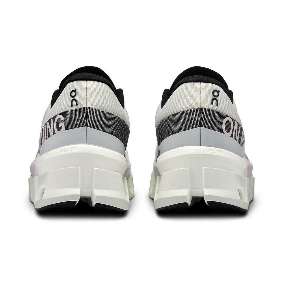 Thumbnail: On Cloudmonster 2 Sneakers in undyed frost back heel detail