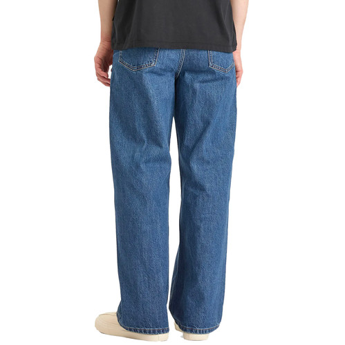 A.P.C. Aaron Wide Leg Jeans | stonewashed indigo | Evolve Clothing