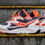 Thumbnail: Saucony AYA Sneaker | white/purple/orange