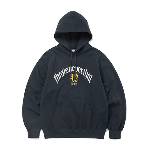 ★thisisneverthat★Fortuna Logo Hoodie Thisisneverthat Fortuna Logo Hoodie | navy | Evolve Clothing
