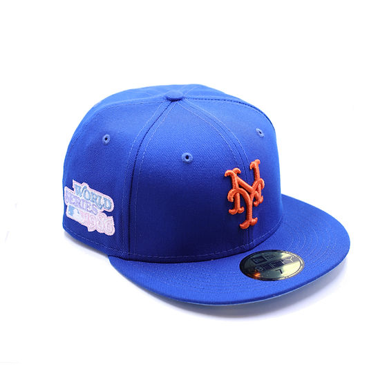 ニューエラ ニューヨークメッツ 1986 ワールドシリーズ キャップ 2022 New Era 59Fifty NY Mets 1986 World Series Side Patch Fitted Cap