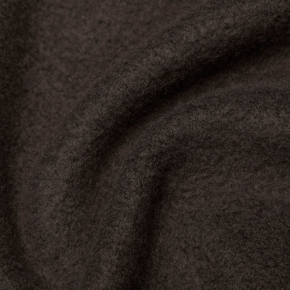 Thumbnail: Reigning Champ Brushed Fleece '97 Relaxed Hoodie in coffee fabric