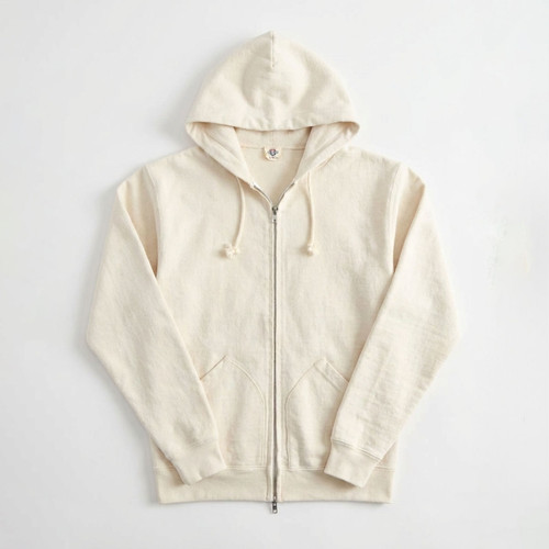 Samurai 10/2 Extra Heavy L/S Hoodie | off-white | Evolve Clothing