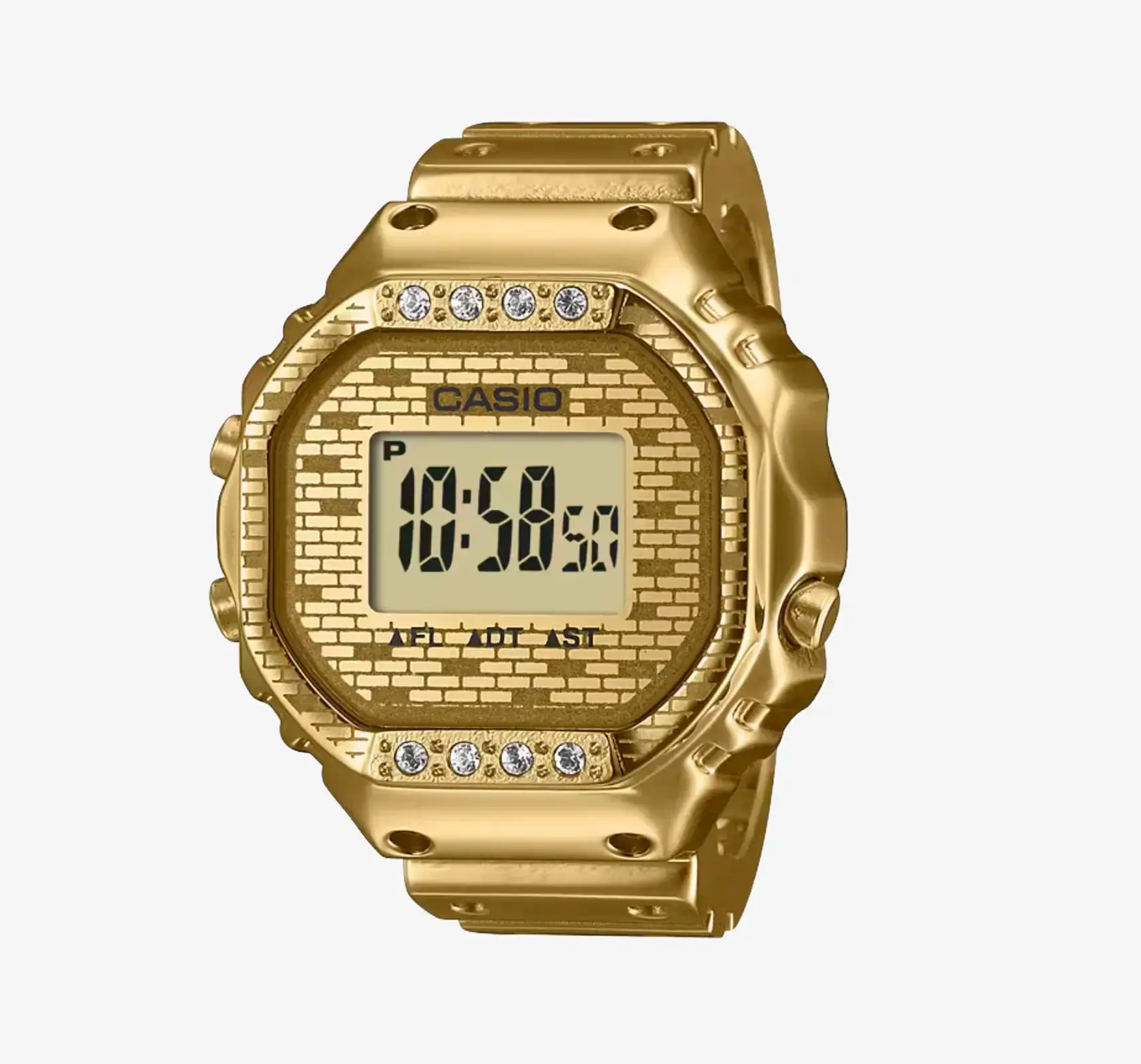 Casio X J.Balvin Ring Watch CRW001JB-9 gold ion-plated