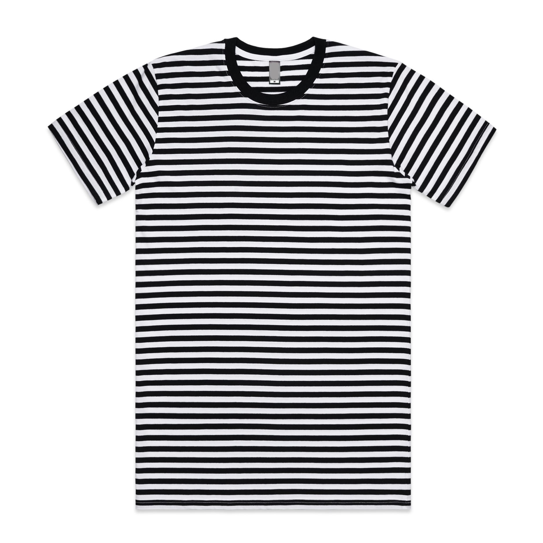 E>olve STRIPE S/S T-Shirt | black/white