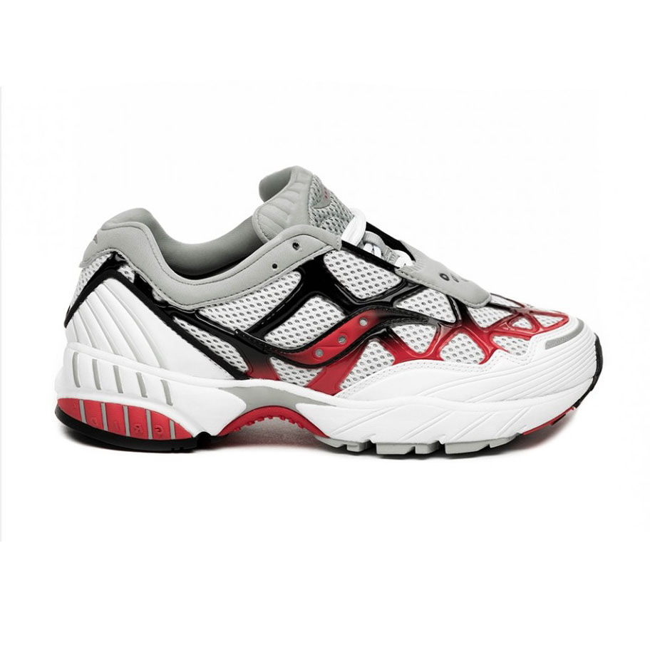 Saucony GRID WEB Sneakers | white/red/black